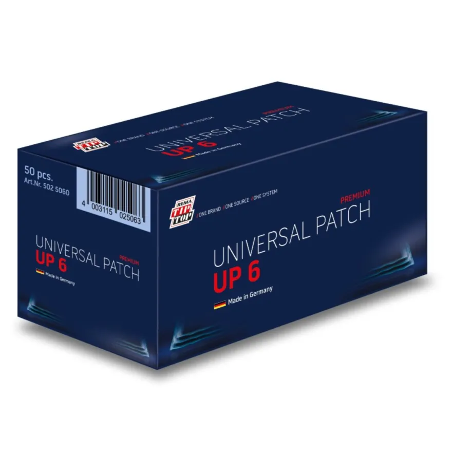 Uniwersalna łatka do opon UP 6- REMA TIP TOP PREMIUM 10 sztuk