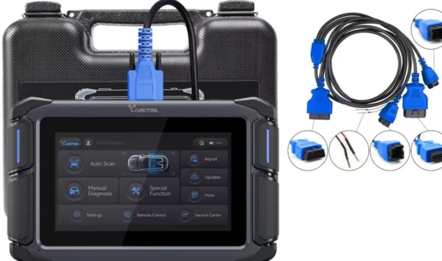 VDIAGTOOL VD70 TESTER DoiP CANFD FCA SGW KABEL j.Polski 3 lata aktualizacji
