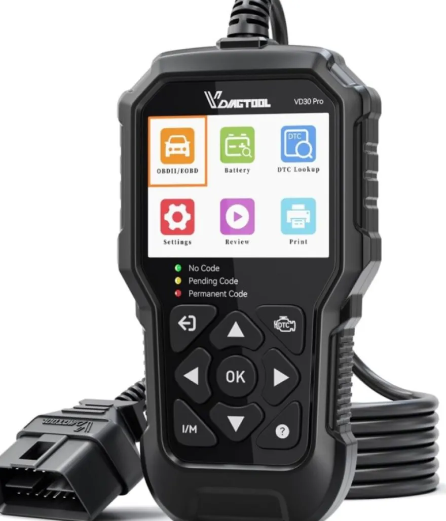 VDIAGTOOL VD30 TESTER SKANER DIAGNOSTYCZNY BEZPŁATNE AKTUALIZACJE J.POLSKI
