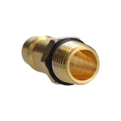 Wtyk szybkozłącza gwint zewnętrzny 1/4" mosiądz 960 l/min wtyk adapter 2 sztuki