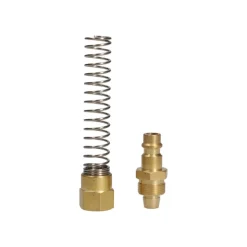 Wtyk z okuciem sprężynowym na wąż 12x8 mm