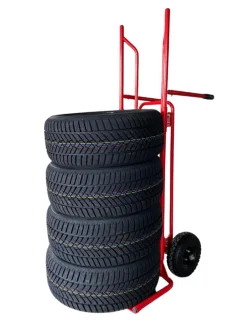 Wózek do transportu opon - udźwig 70 kg