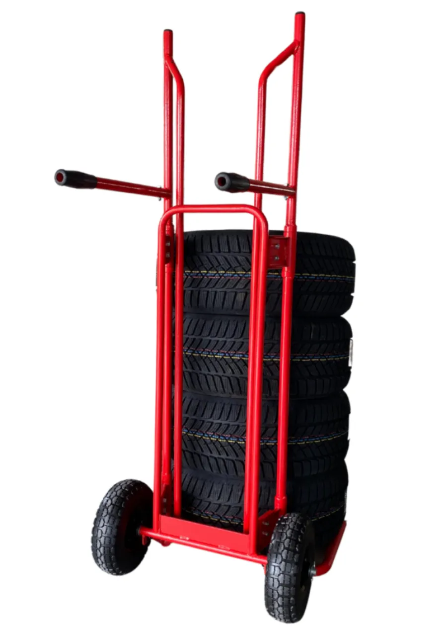 Wózek do transportu opon - udźwig 70 kg