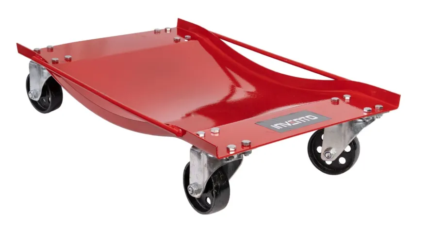 Wózek manewrowy INVENTO pod koła serwisowe – udźwig 900 kg