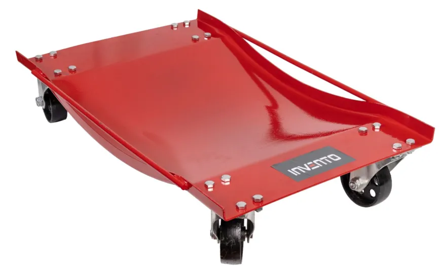 Wózek manewrowy INVENTO pod koła serwisowe – udźwig 900 kg