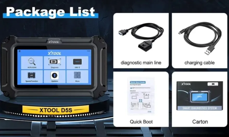 XTOOL D5S TESTER DIAGNOSTYCZNY CANFD Polski BEZPŁATNE AKTUALIZACJE
