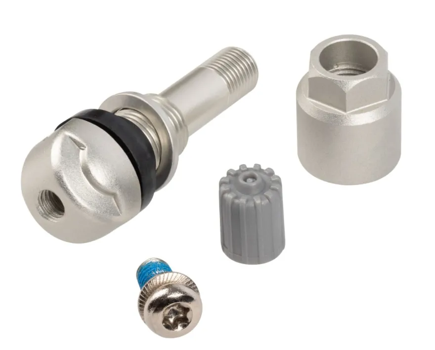 Zawór Aluminiowy dokręcany do czujników Autel - srebrny