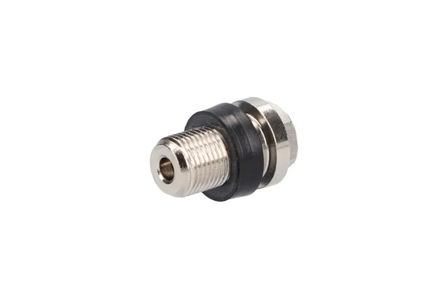 Zawór metalowy skręcany typ V007 ukryty do kół bezdętkowych samochodów osobowych średnica osadzenia 11,3 mm