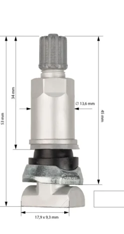 Zawór TPMS do czujnika OEM - Schrader Gamma - 562-8456