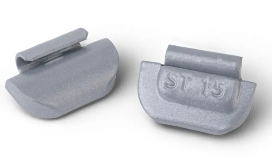 ZESTAW Ciężarki nabijane stalowe do felg stalowych 5-25g - 500 szt.