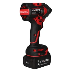 ZESTAW INVENTO klucz A63 + wiertarka A74U + 2x aku (4Ah+ 2Ah) + ładowarka + adapter