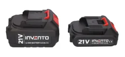 ZESTAW INVENTO klucz A63 + wiertarka A74U + 2x aku (4Ah+ 2Ah) + ładowarka + adapter