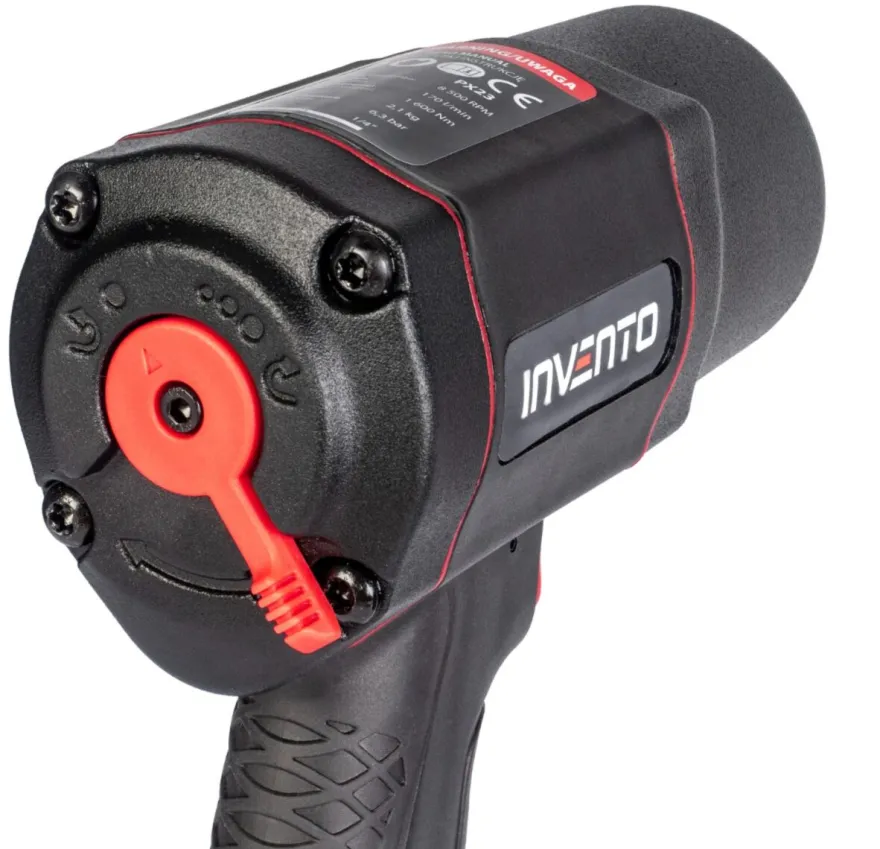 Zestaw INVENTO klucz udarowy 1/2" ze szlifierką szybkoobrotową z tulejką 6 mm