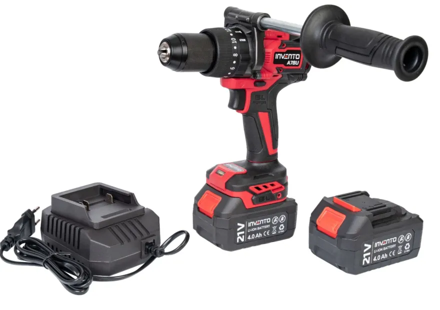 Zestaw INVENTO PXA78U + bateria 4Ah (x2) + INVTQ12-210 GRATIS!