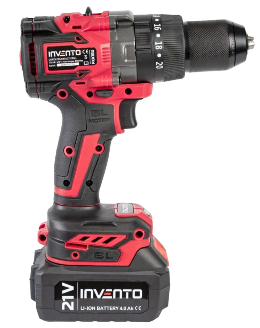 Zestaw INVENTO PXA78U + bateria 4Ah (x2) + INVTQ12-210 GRATIS!