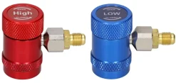 Zestaw szybkozłączy serwisowych konektorów HP + LP R134a M14x1,5
