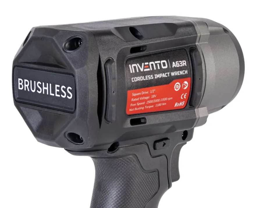 Zestaw udarowy INVENTO PXA63R + bateria 4Ah (x2) + PX22 1200 NM