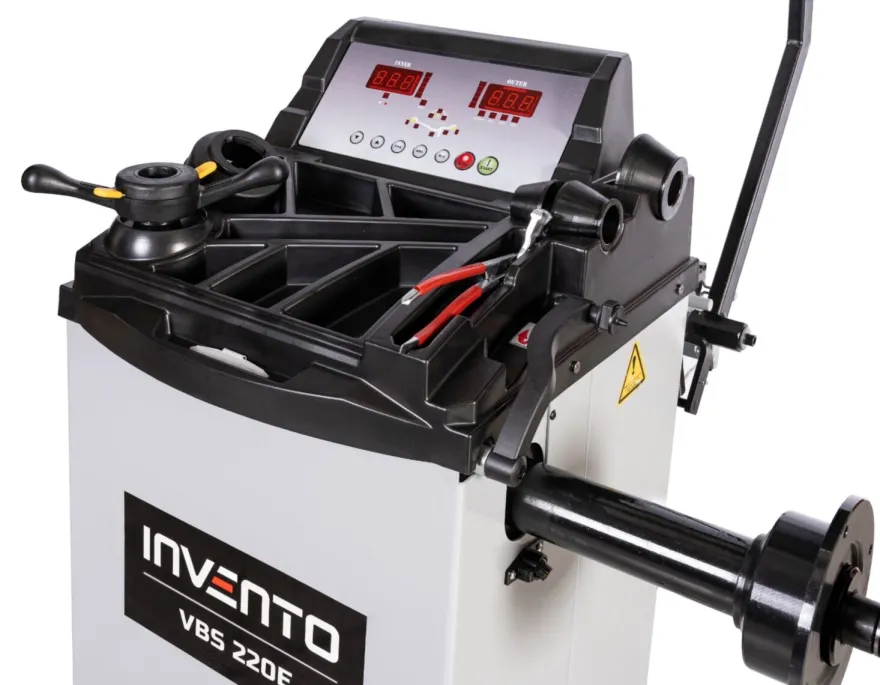 Zestaw warsztatowy Invento TCS 521 SA + Invento VBS 220E laser, hamulec