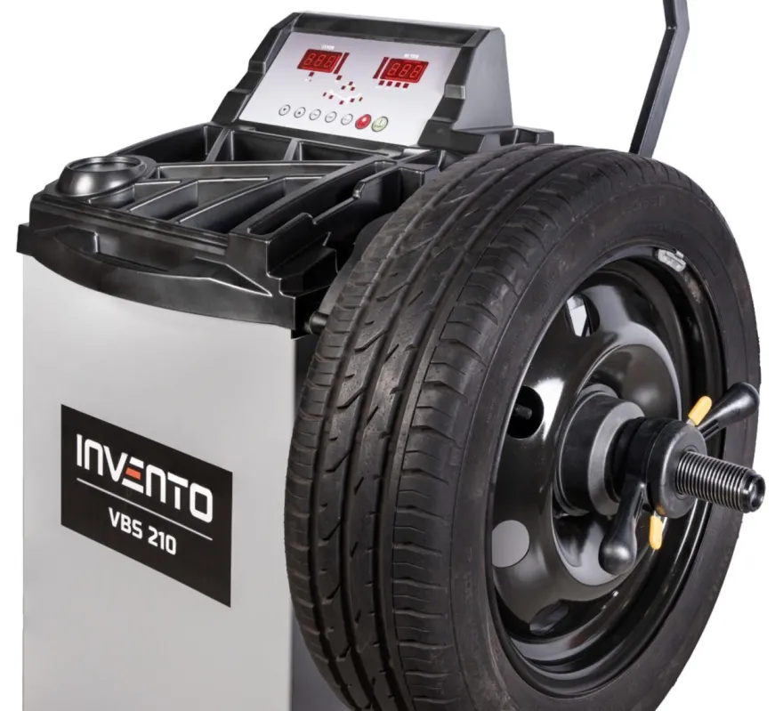 Zestaw warsztatowy montażownica Invento TCS 521 SA + wyważarka Invento VBS 210
